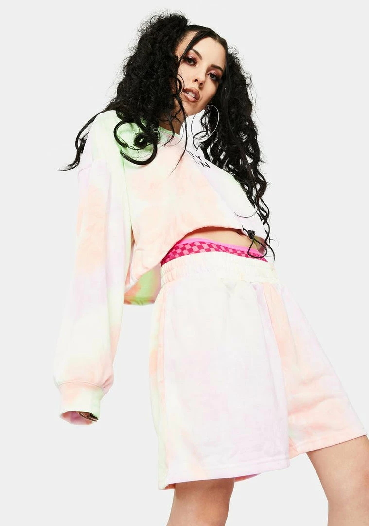 BY DYLN Bottoms Lilac Lincoln Track Shorts