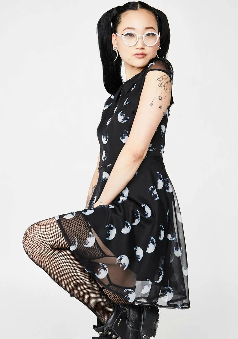 Jawbreaker Dresses Moon Stone Skater Dress