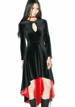 Jawbreaker Dresses Warlock Velvet Dress