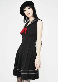 Jawbreaker Sailor Goth Mini Dress