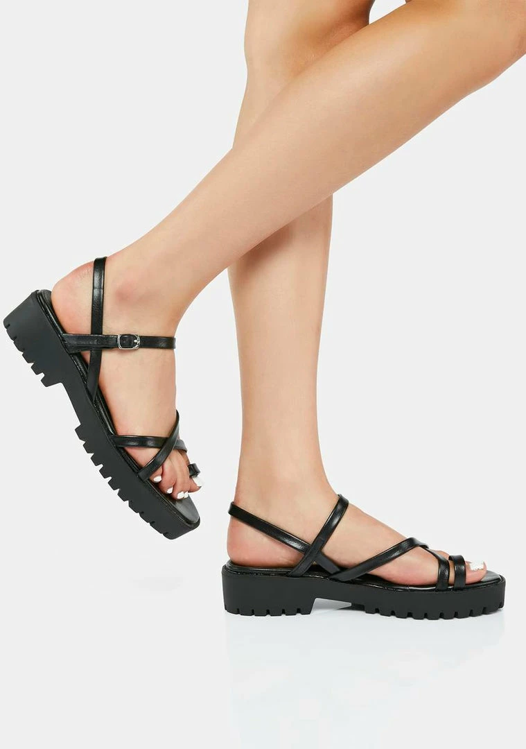 Cheap ๐งจ Dirty Laundry Rhoni Strappy ๐ฉด Sandals ๐ 4 Dirty Laundry Rhoni Strappy Sandals