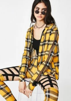 Jawbreaker Outerwear Most Disruptive Plaid Hoodie