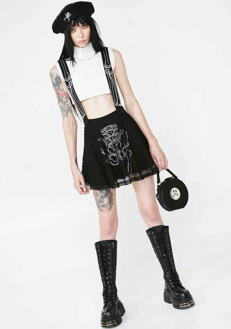 Jawbreaker Corrupt Cutie Suspender Skirt