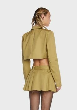 BY DYLN Porter Crop Jacket Cropped Jacket