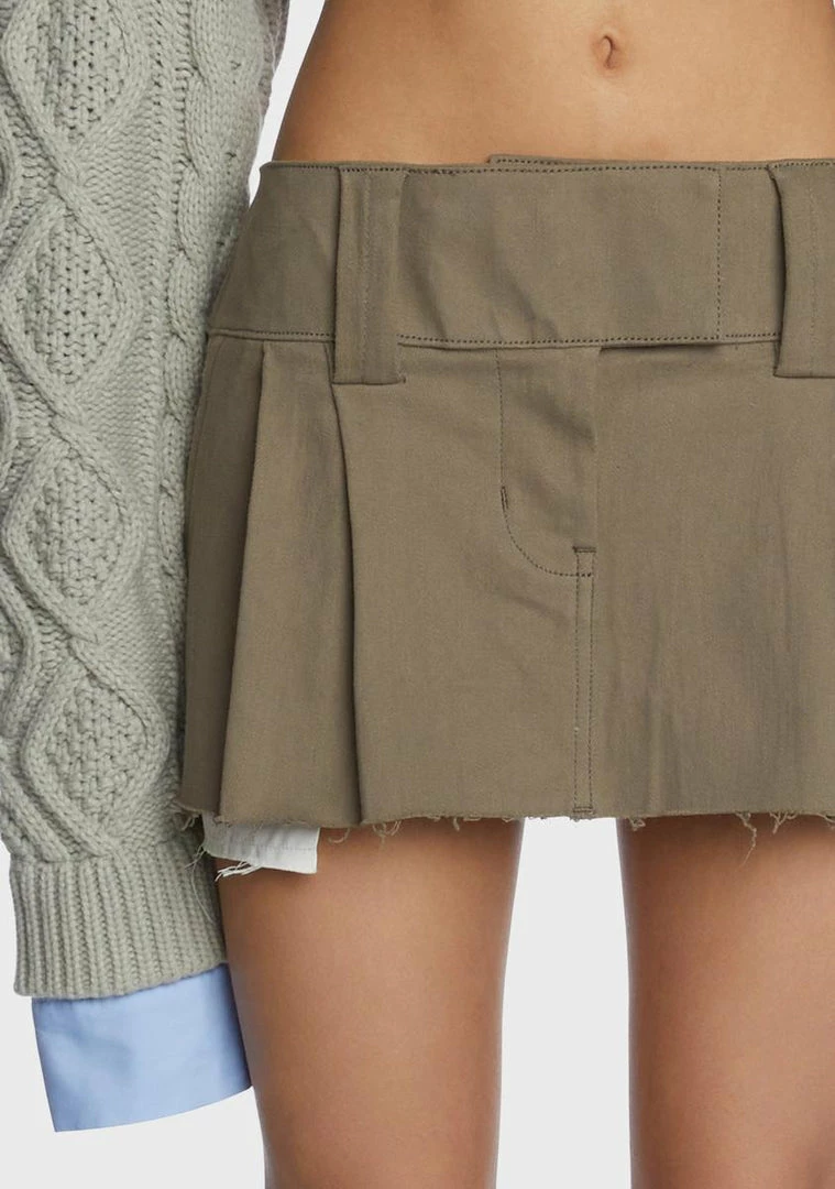 Basic Pleasure Mode Halfpipe Mini Kilt Skirt