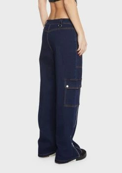 BY DYLN Edwards Cargo Jeans Cargo Pants